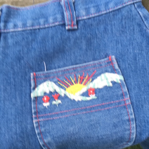 Vintage hand made high waisted skirt - Picture 5 of 6